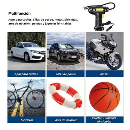 Multifuncional Inflador Automático. Compacto y Poderoso